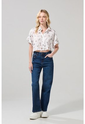 BLUSA KOAJ CAM CROP MC 22805 2/25