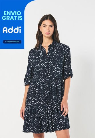 KOAJ VESTIDO KOAJ CAMISERO ML CORTO 15183 4/2 Koaj