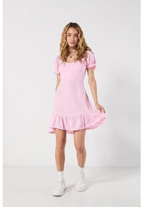 VESTIDO KOAJ ANUDADO CORTO 8688 2/24