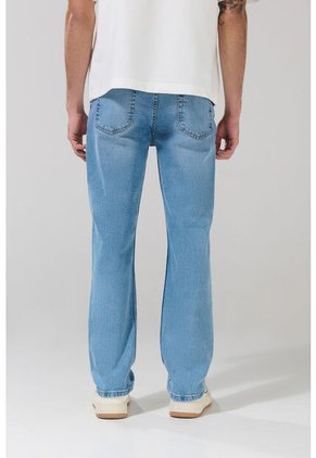 KOAJ Jean Ceñido Skinny Azul Medio Con Desgastes Y Tiro Bajo