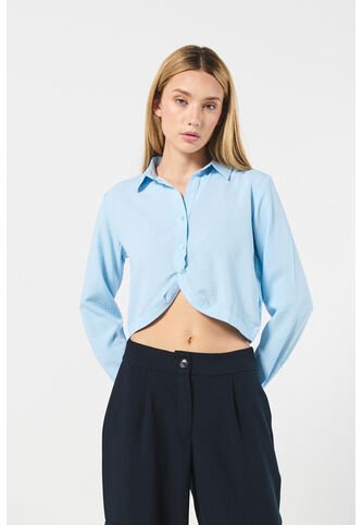 KOAJ BLUSA KOAJ CAMISERA NUDO ML 8478 4/24 Koaj