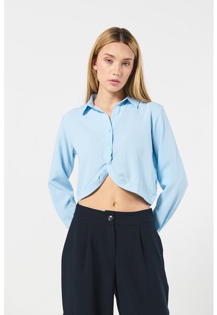 KOAJ BLUSA KOAJ CAMISERA NUDO ML 8478 4/24