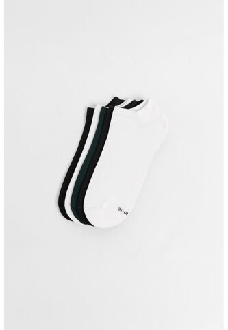 KOAJ Paquete De Medias Tobilleras X5 Con Texturas Unicolores Koaj