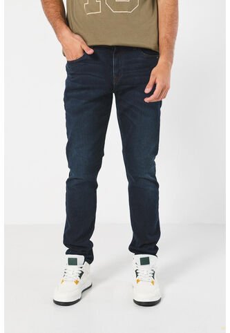 KOAJ Jean Azul Intenso Slim Con Tiro Bajo Y Ajuste Ceñido Koaj