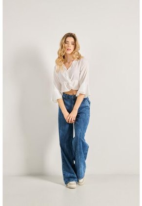 BLUSA KOAJ NUDO MANGA 3-4 8714 2/24