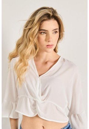 BLUSA KOAJ NUDO MANGA 3-4 8714 2/24