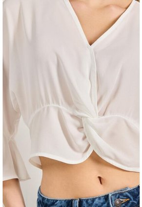 BLUSA KOAJ NUDO MANGA 3-4 8714 2/24