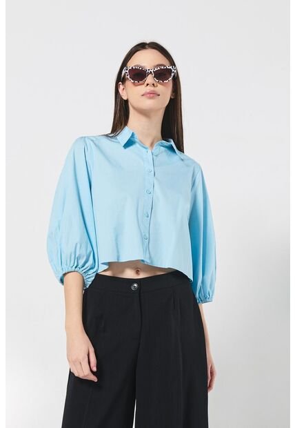 BLUSA KOAJ CLLO CAMISERO M3/4 6038 3/24