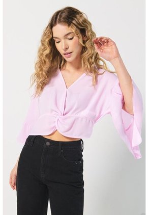 BLUSA KOAJ NUDO MANGA 3-4  8714 2/24