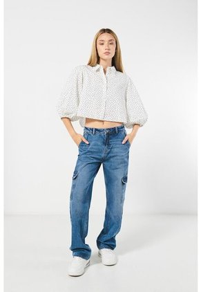 BLUSA KOAJ CLLO CAMISERO M3/4 6043 3/24