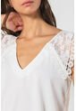 KOAJ BLUSA KOAJ ESCOTE V ENCAJE 14517 4/24 de Koaj