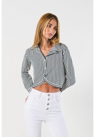 BLUSA KOAJ CAMISERA NUDO ML 8521 4/24 Koaj