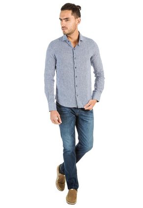 Camisa Koaj Azul Oscuro