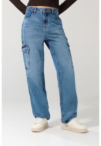 PANTALON KOAJ JEAN CARGO M 24250 2/25 Koaj