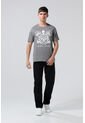 KOAJ CAMISETA MANGA LARGA CORTA GRIS DISEÑO DE DEATH NOTE de Koaj