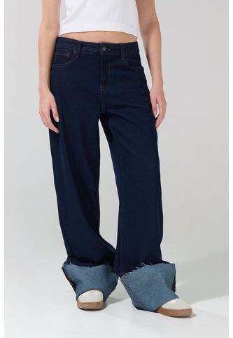 KOAJ PANTALON KOAJ JEAN STRAIGHT ROLL UP 3024 Koaj