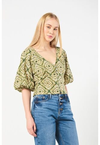 BLUSA KOAJ ESCT V MG AGLOBADA 9764 4/24 Koaj