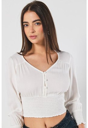 BLUSA KOAJ  ENCAUCHADA ML 10589 4/24