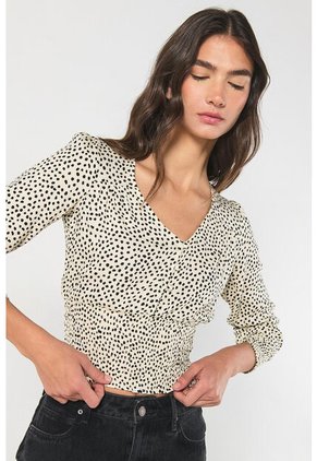 BLUSA KOAJ ESCT V ENCAUCHADA ML 9759 4/24