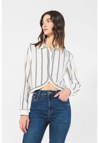 BLUSA KOAJ CAMISERA NUDO ML 8521 4/24 Koaj