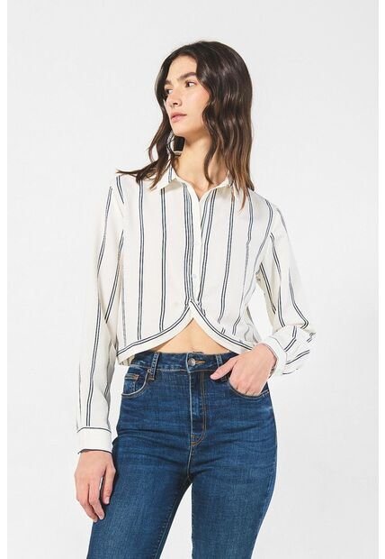 BLUSA KOAJ CAMISERA NUDO ML 8521 4/24