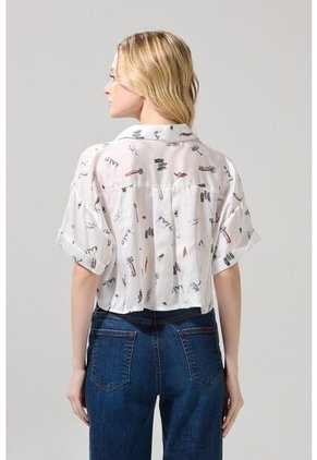 BLUSA KOAJ CAM CROP MC 22805 2/25