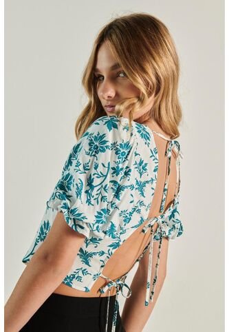 BLUSA KOAJ CUELLO REDONDO CIERRE CORDON 6364 1/24 Koaj