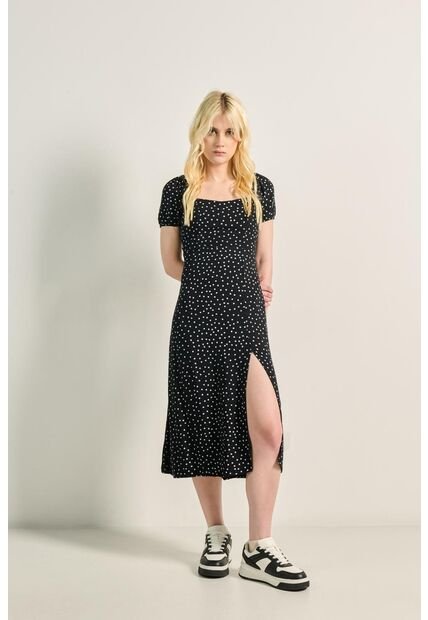 VESTIDO KOAJ ABERTURA MIDI 8689 2/24