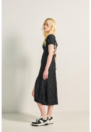 VESTIDO KOAJ ABERTURA MIDI 8689 2/24