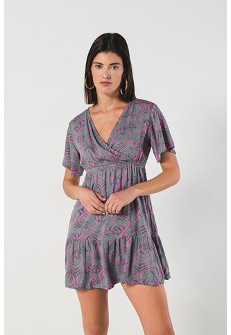 VESTIDO KOAJ CRUZADO MC CORTO 7897 3/24 Koaj