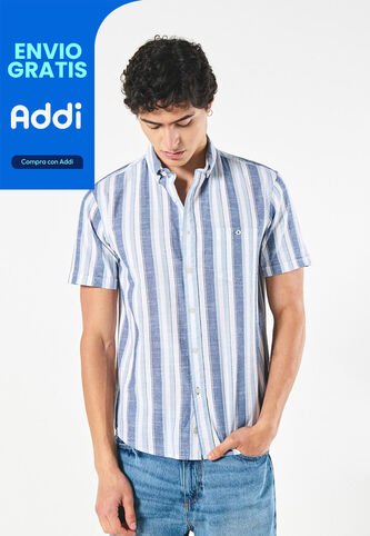 CAMISA KOAJ BUTTON DOWN MC 12394 1/25 Koaj