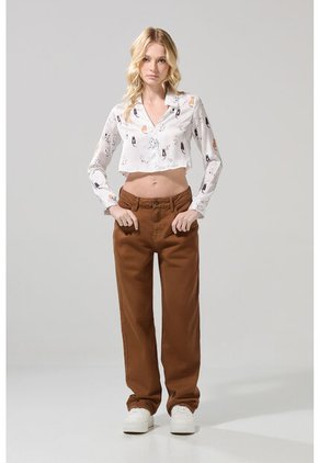 KOAJ PANTALON KOAJ JEAN STRAIGHT LEG 25620 2/