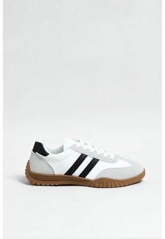KOAJ Zapatillas De Estilo Clásico, Suela De Caucho Natural De Perfil Bajo. Koaj