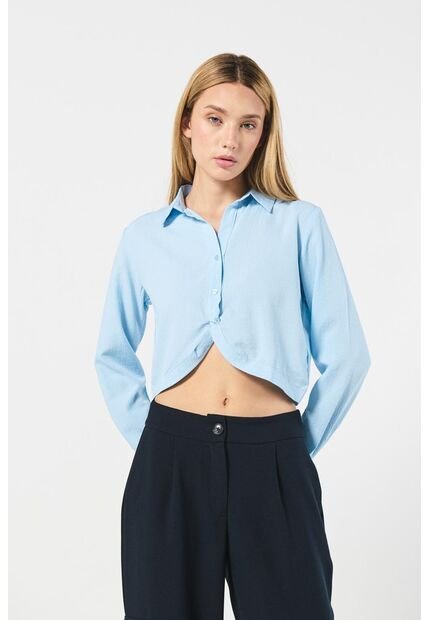 BLUSA KOAJ CAMISERA NUDO ML 8478 4/24