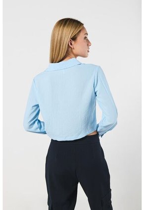 BLUSA KOAJ CAMISERA NUDO ML 8478 4/24