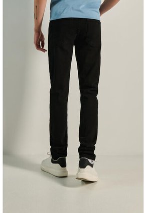 KOAJ Jean Slim Negro Para Hombre Cuenta Con 5 Bolsillos