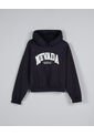 KOAJ Buzo Azul Intenso College Oversize Perchado Con Capota de Koaj