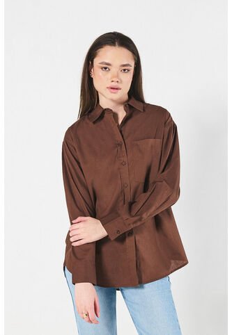 BLUSA KOAJ CAMISERO OVSIZE ML 9111 3/24 Koaj