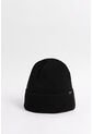 KOAJ Gorro Tejido Negro Con Marquilla Decorativa En Frente de Koaj