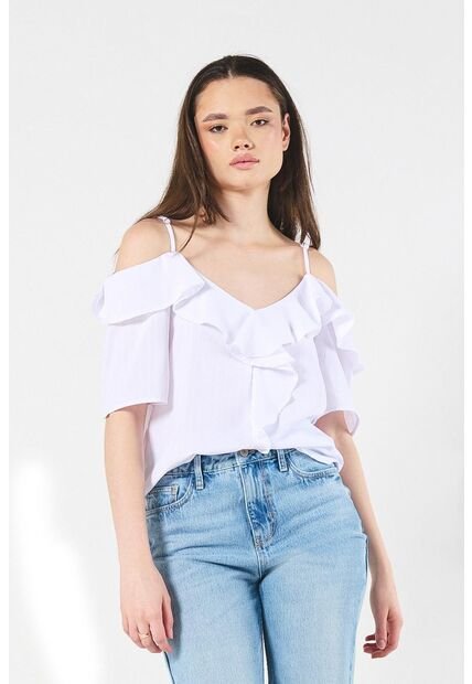 BLUSA KOAJ HOMBRO DESCUBIERTO 11224 3/24