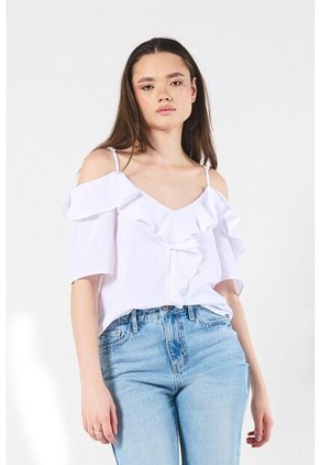 BLUSA KOAJ HOMBRO DESCUBIERTO 11224 3/24