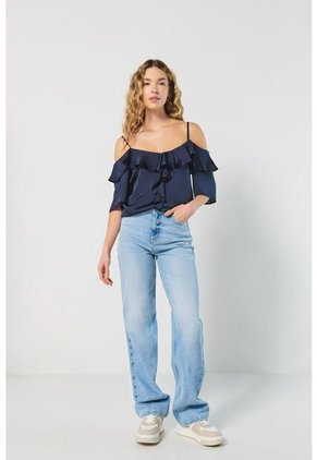 BLUSA KOAJ HOMBRO DESCUBIERTO 11224 3/24