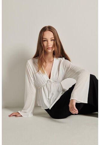 KOAJ BLUSA KOAJ ESCOTE V MG CAMPANA 4951 1/24 Koaj