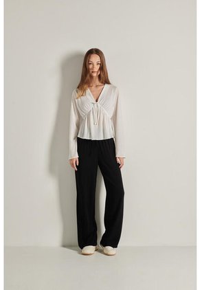 KOAJ BLUSA KOAJ ESCOTE V MG CAMPANA 4951 1/24