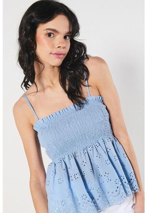 BLUSA KOAJ TIRAS Y ENCAUCHADA 8109 3/24