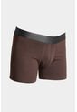 KOAJ Bóxer Brief-medio Café Oscuro Con Diseños De Puntos de Koaj