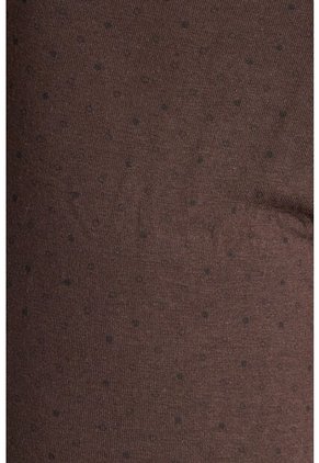 KOAJ Bóxer Brief-medio Café Oscuro Con Diseños De Puntos