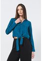 KOAJ BLUSA KOAJ CUELL CAMISERO CROP 6032 3/24 de Koaj