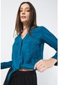 KOAJ BLUSA KOAJ CUELL CAMISERO CROP 6032 3/24 de Koaj