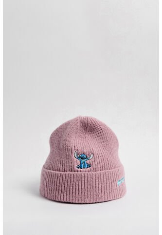 KOAJ Gorro Tejido Lila Con Diseño De Lilo & Stitch Koaj